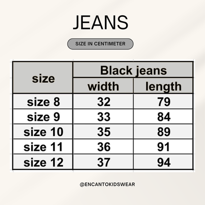 black jeans
