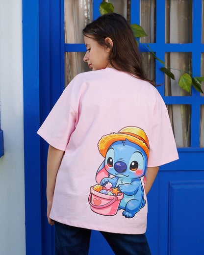 Stitch pink t-shirt