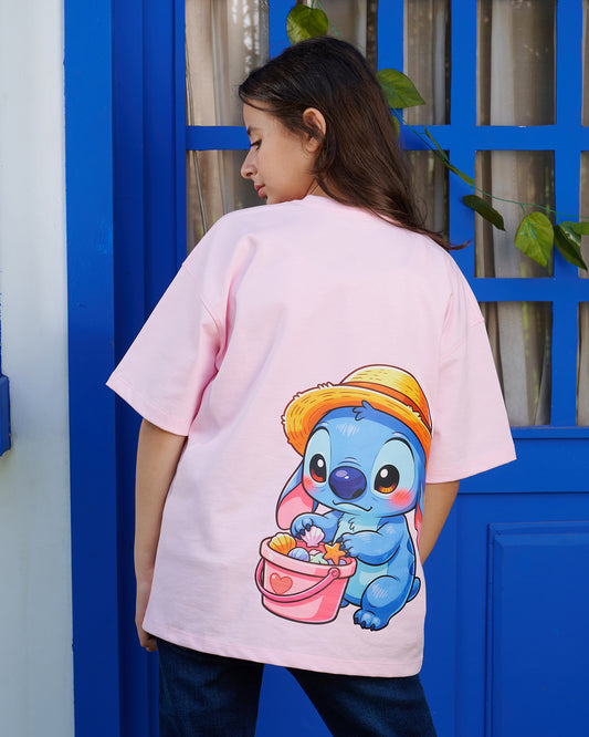 Stitch pink t-shirt